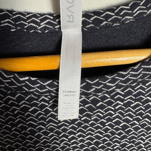 RVCA Fit & Flare Long Sleeve Mini Dress Gray/Black X-Small Stretchy Lightweight - Picture 4 of 14